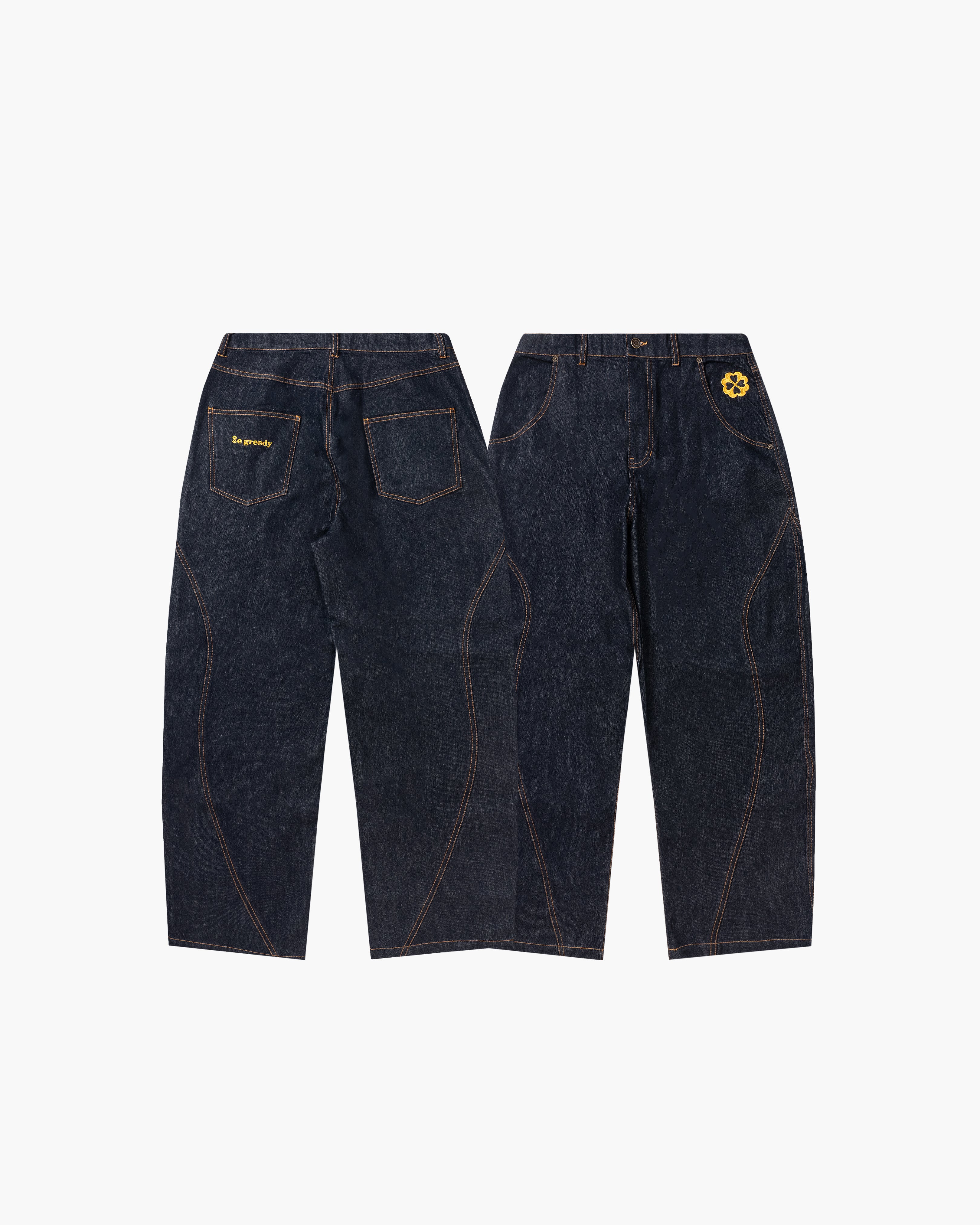 Stitch Buggy Denim (Indigo)