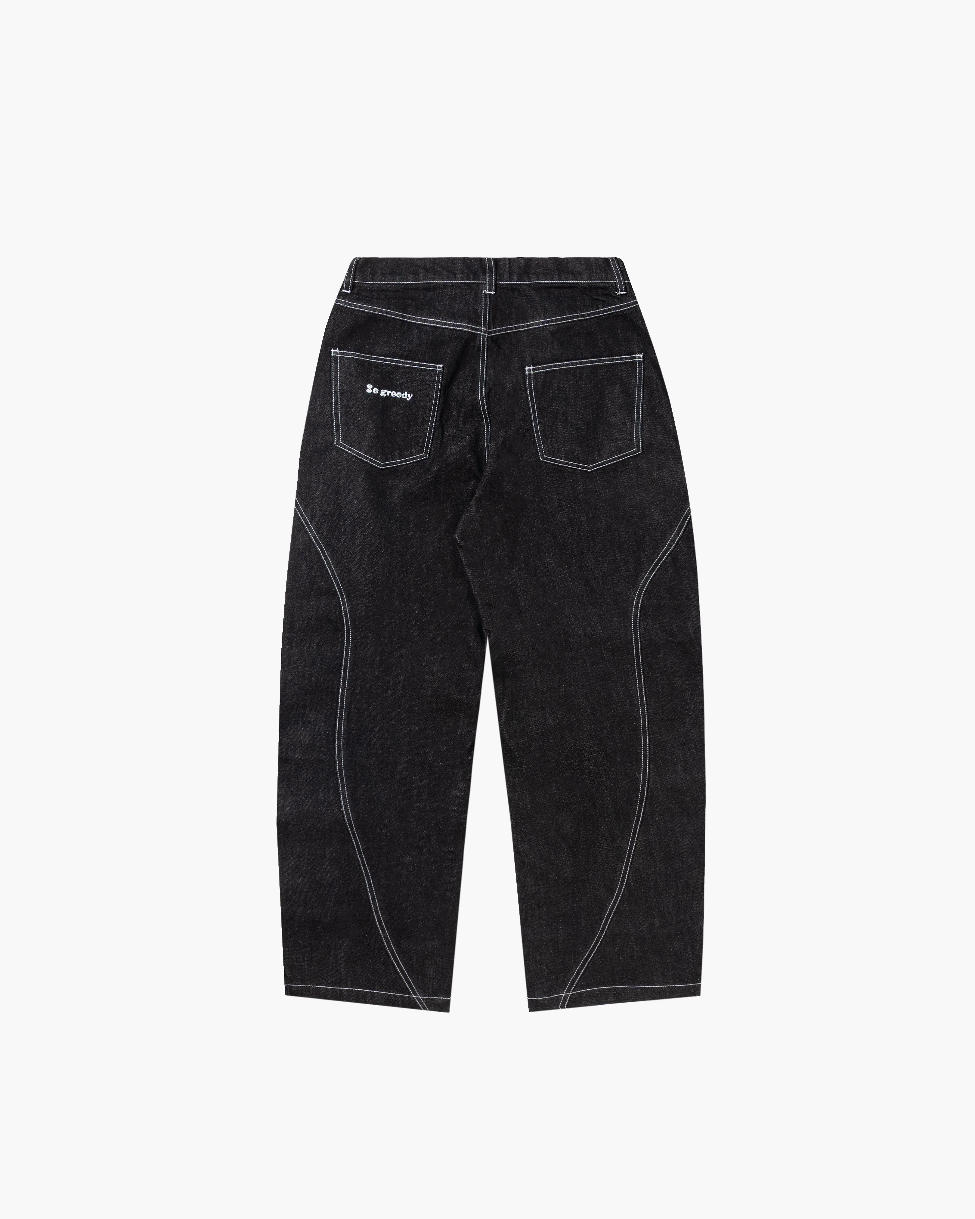Stitch Buggy Denim (Black)