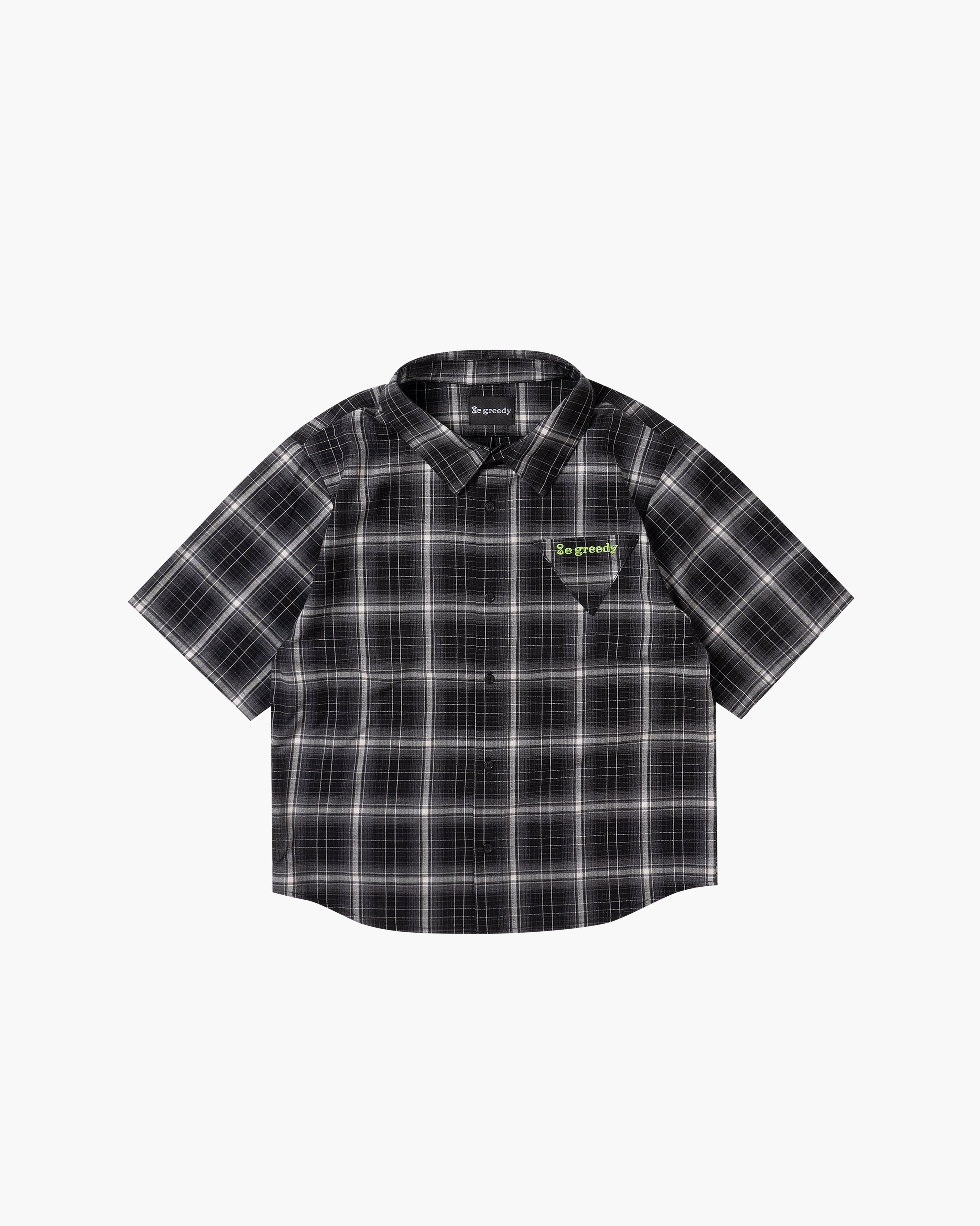 Triangle pocket shirt (Black)