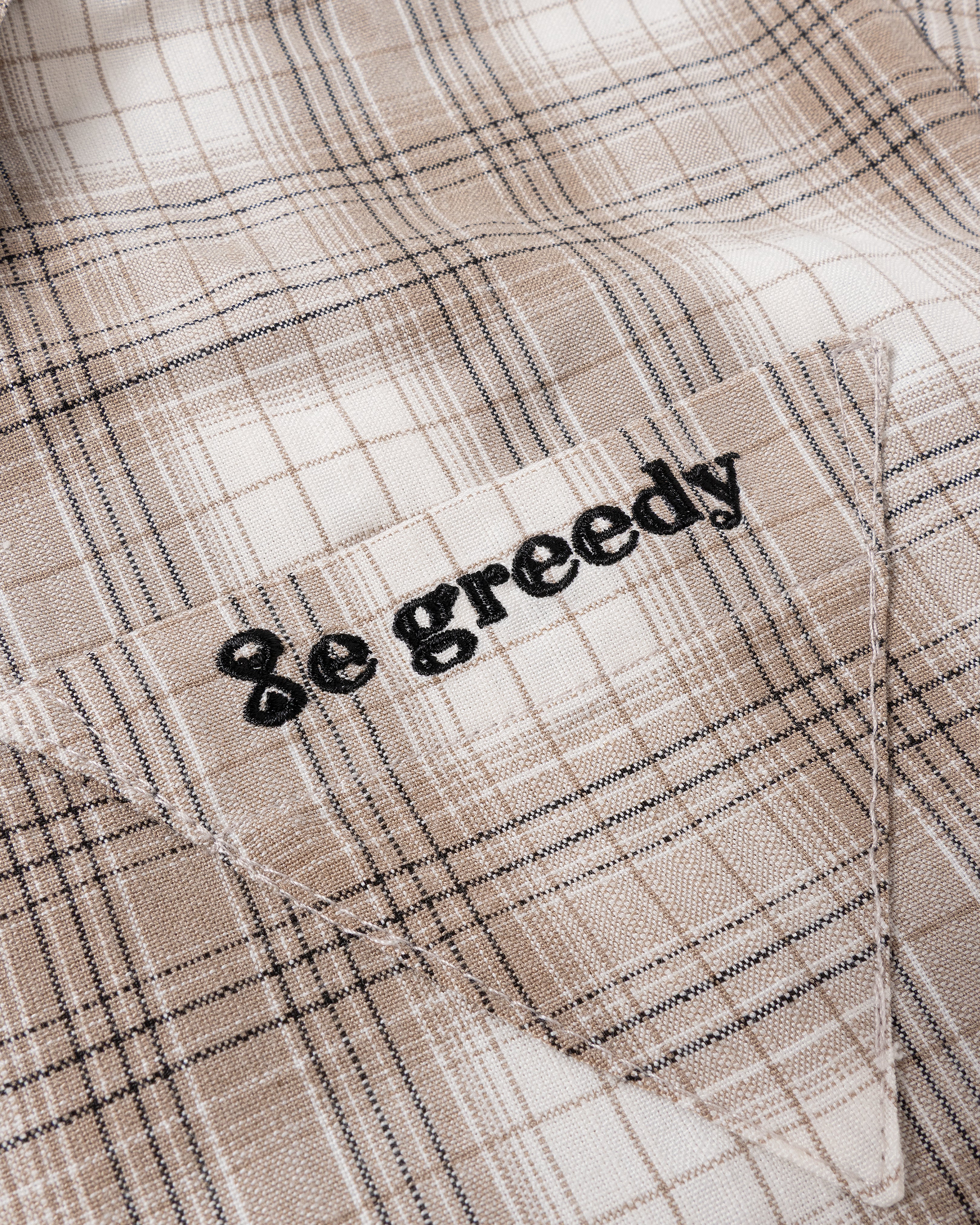 Triangle pocket shirt (Beige)