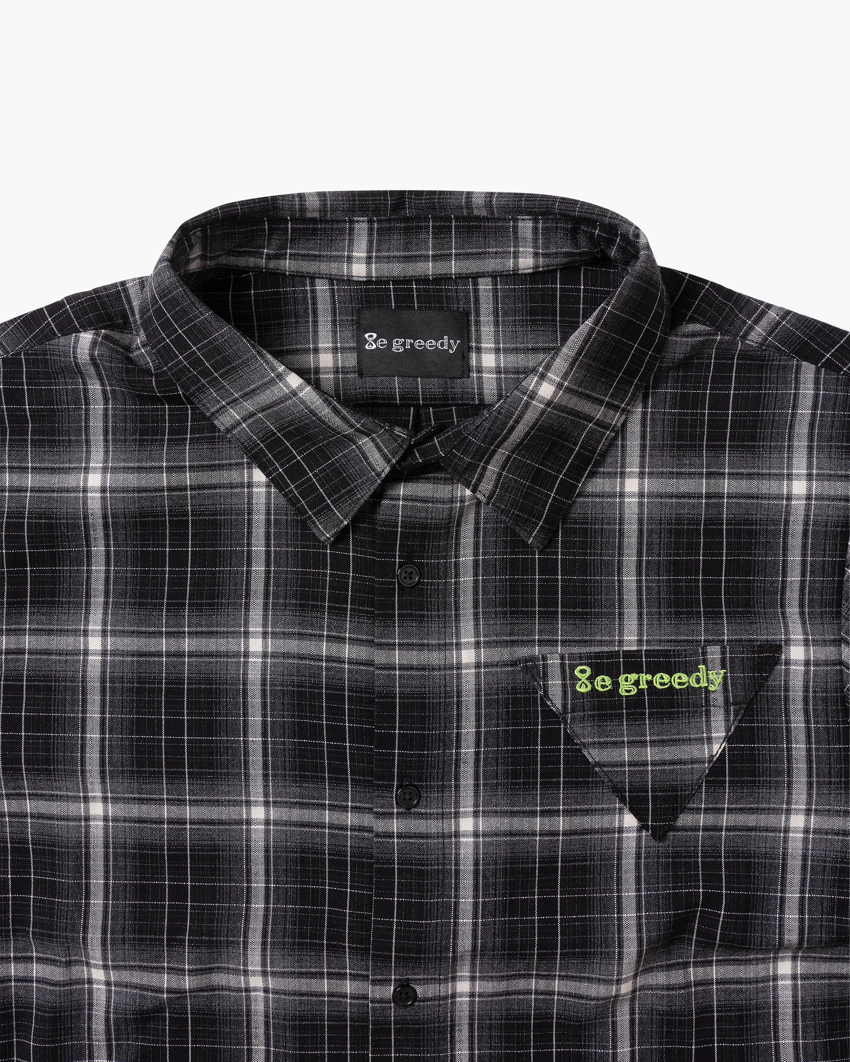 Triangle pocket shirt (Black)