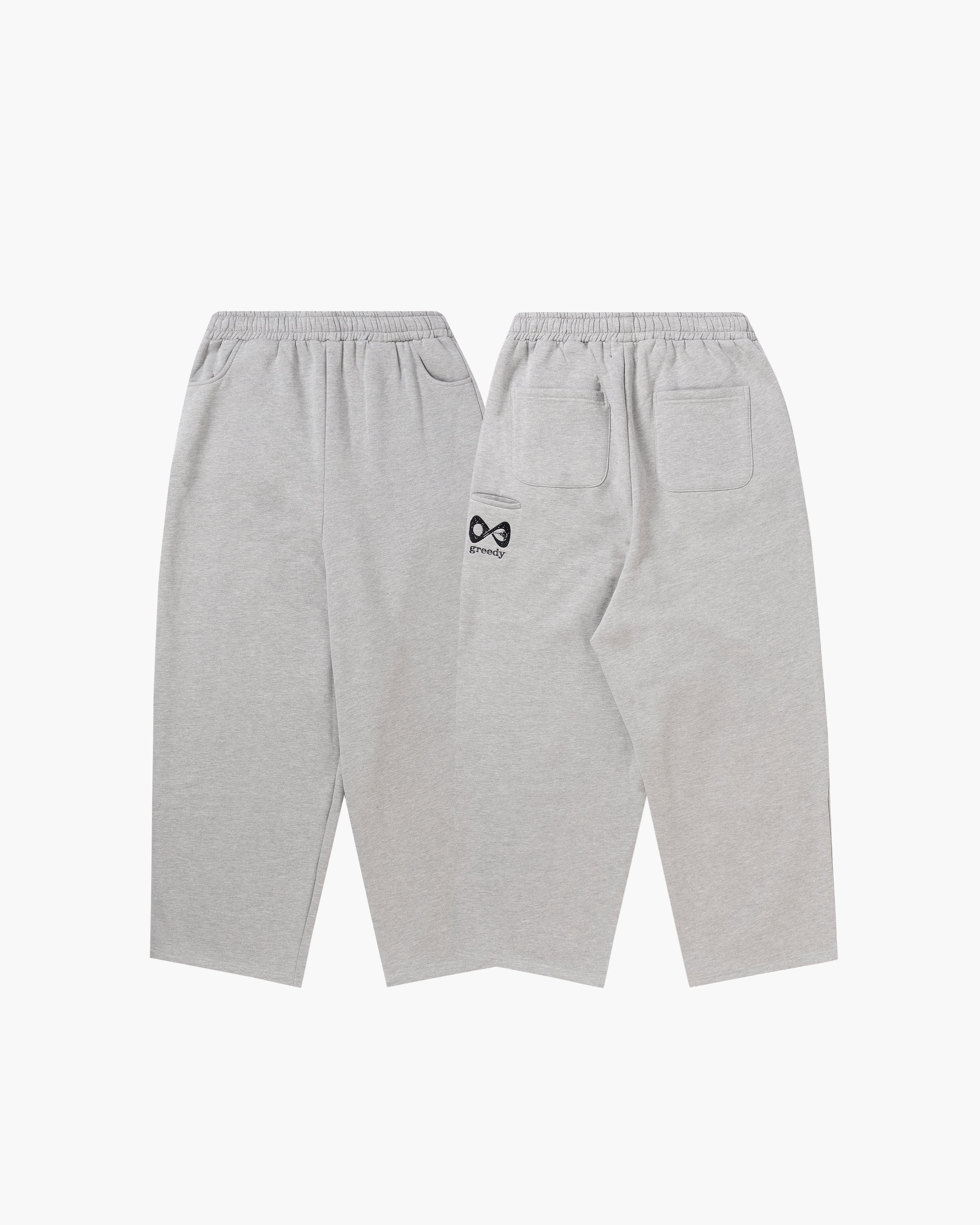 Infinity logo sweat pants (Gray)