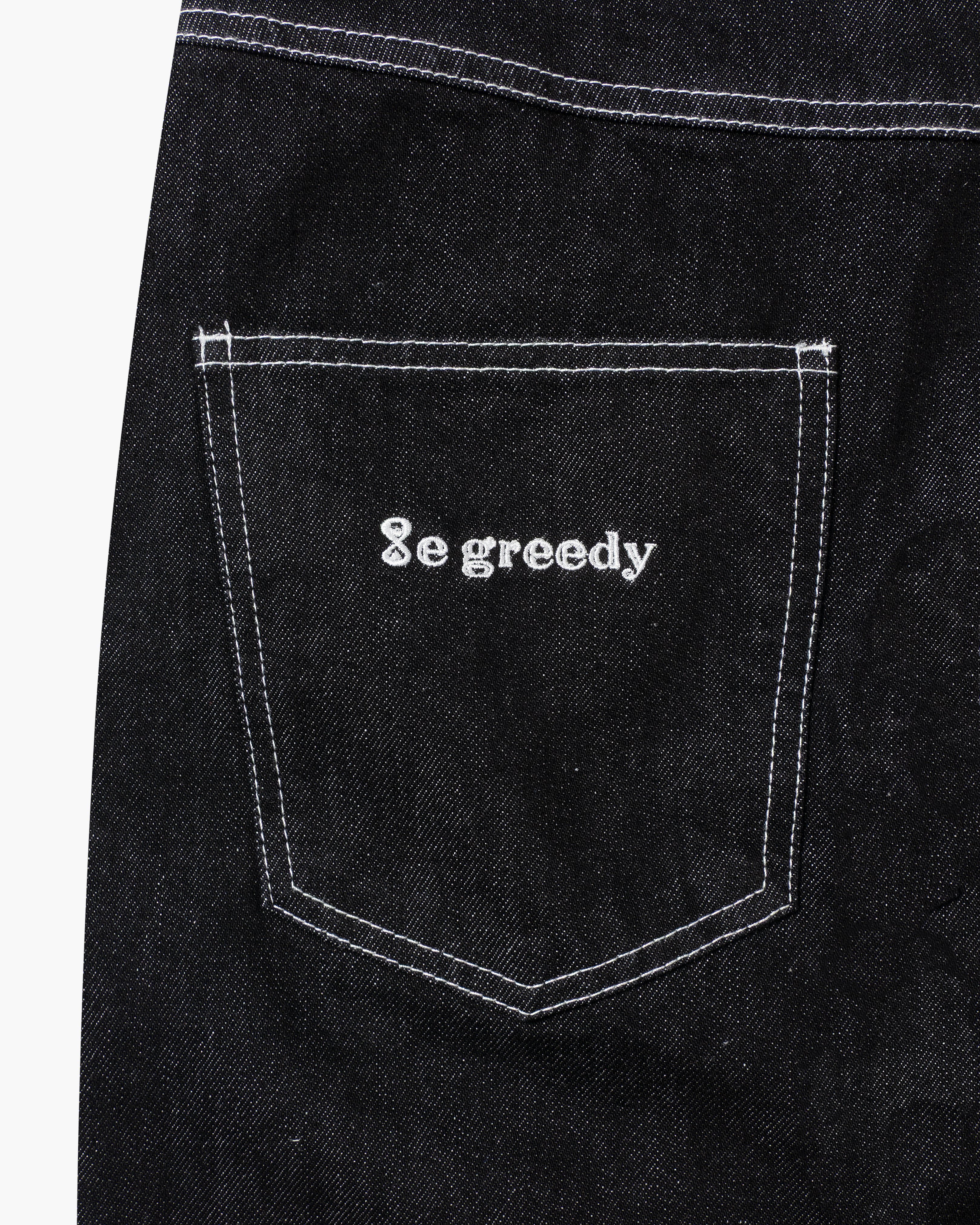 Stitch Buggy Denim (Black)