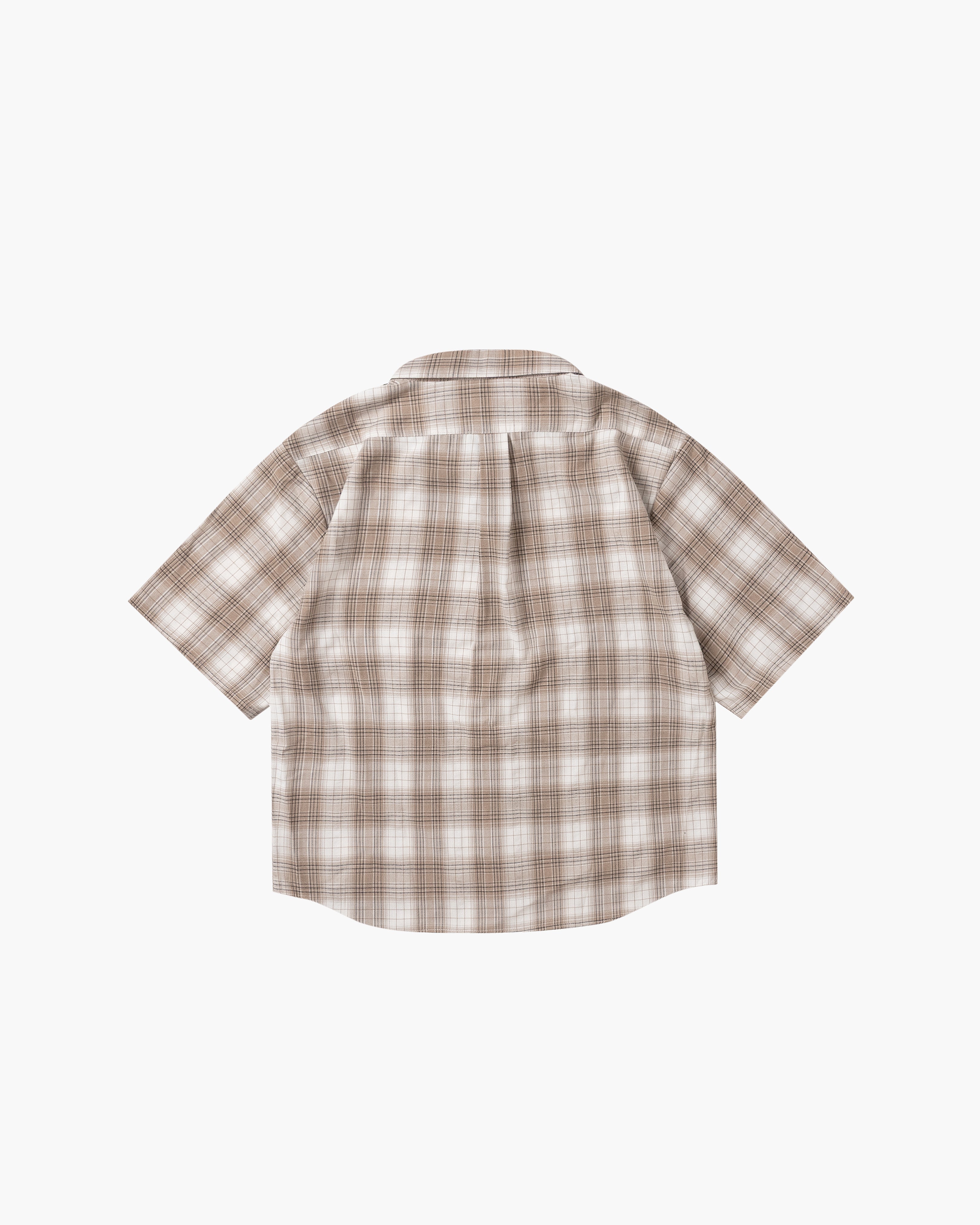 Triangle pocket shirt (Beige)