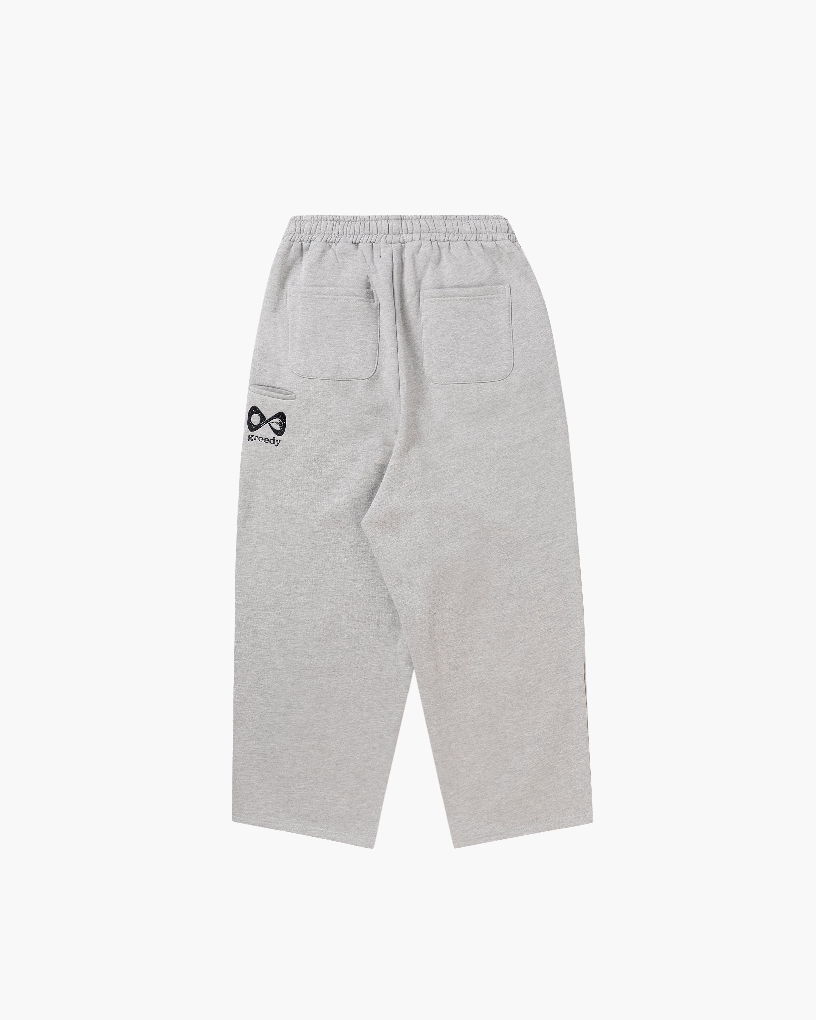Infinity logo sweat pants (Gray)