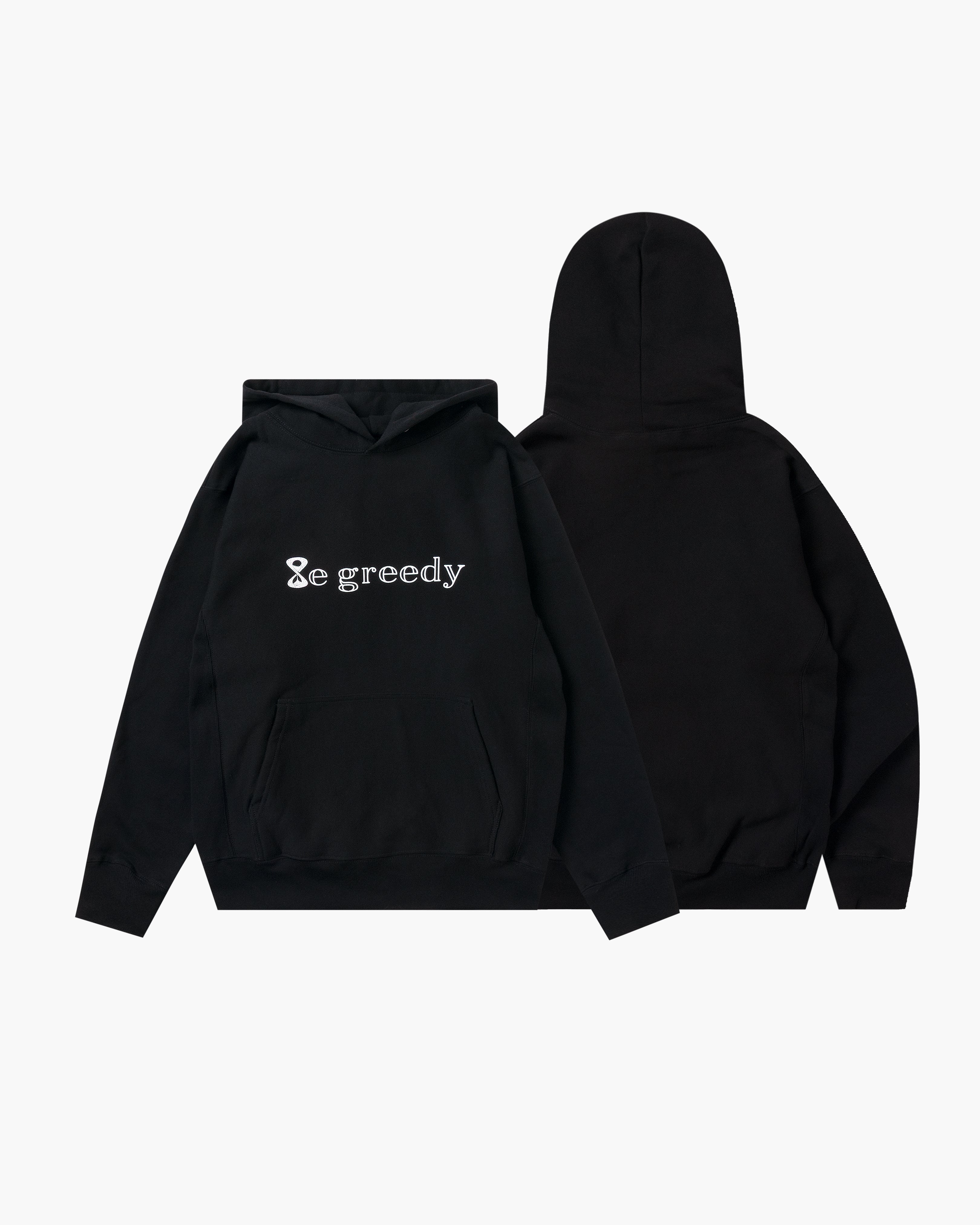 Classic logo hoodie (black)