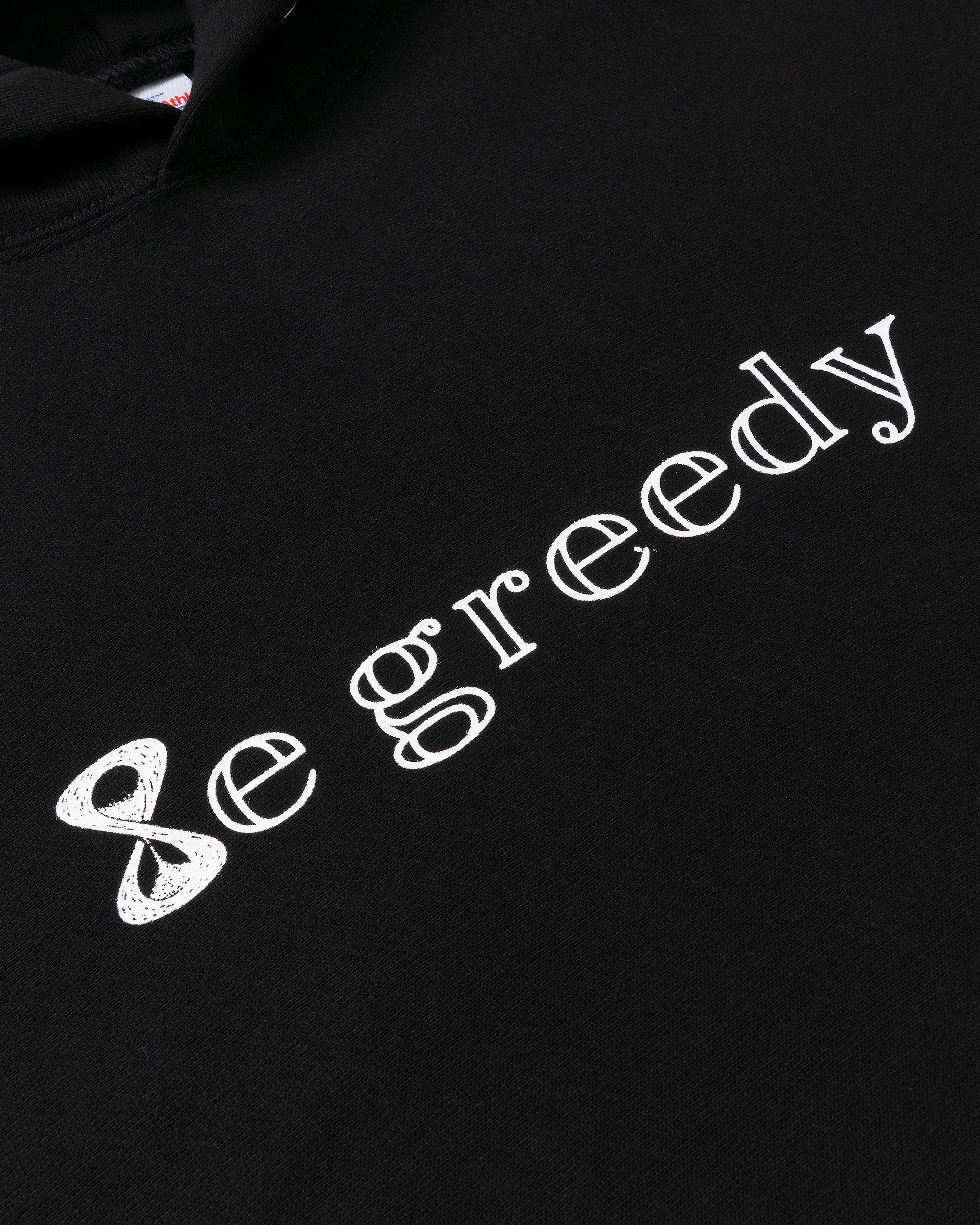 Classic logo hoodie (black)