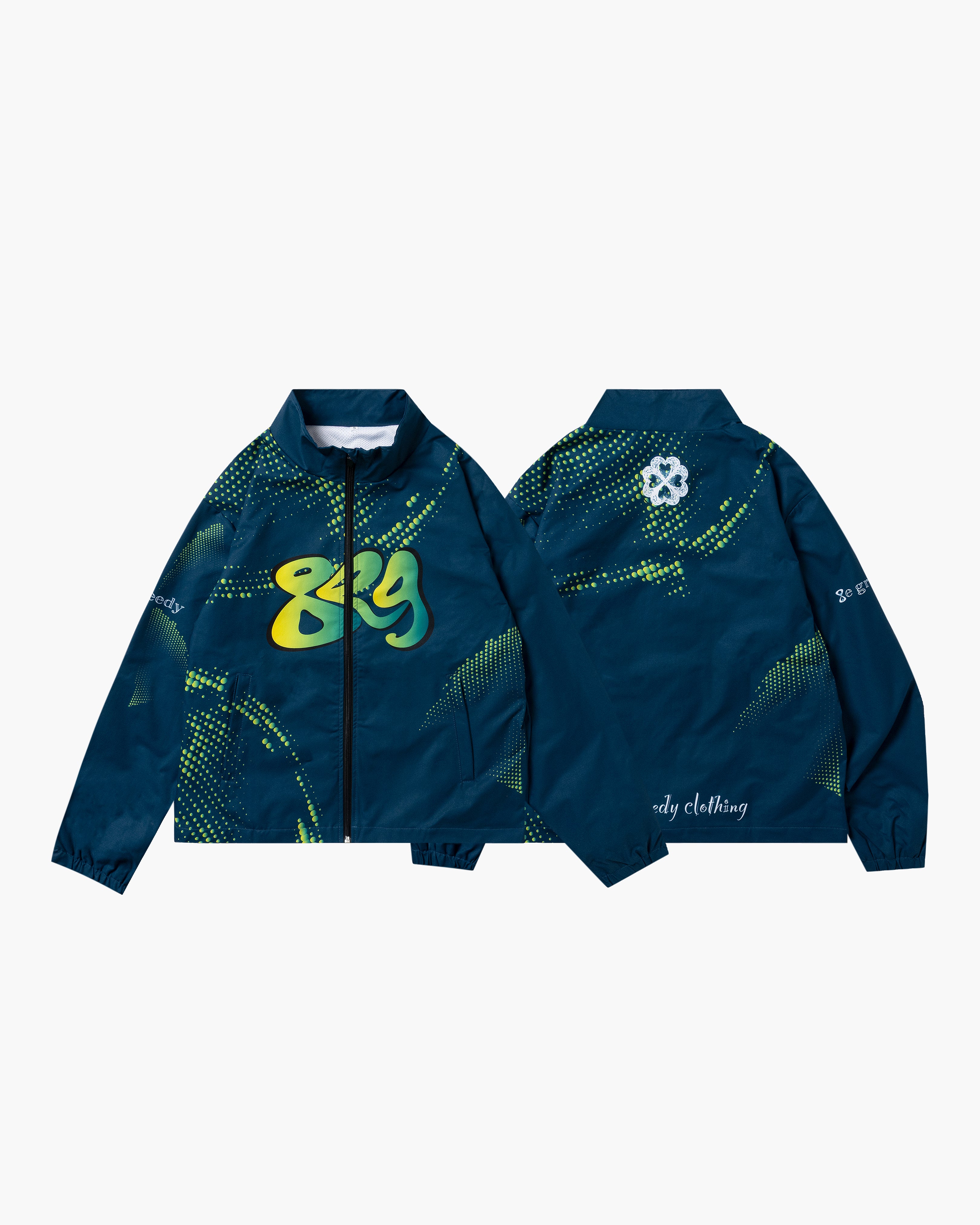8eg nylon jacket green